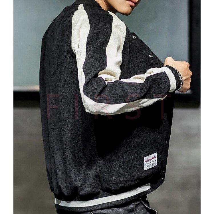 スタジャン メンズ ジャケット ブルゾン アウトドア 配色 アウター オシャレ 野球服 ショット丈アウター 春秋 春物 スポーツ 人気 カッコイイ ライトアウター 30xf Baghome 通販 Yahoo ショッピング