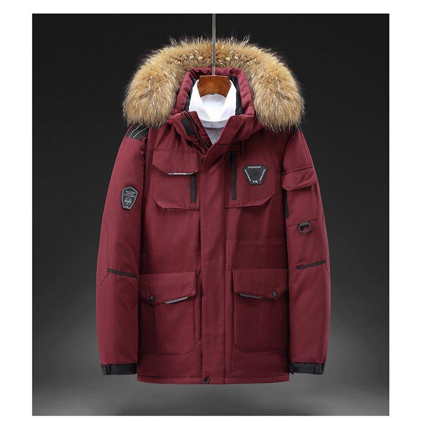 ランキング 紳士用 ダウンジャケット メンズ 中綿ジャケット ファッション 紳士用 防風 防寒 冬 秋 ファッション 男性 アウター ダウンコート 厚手 ジャケット フード付き メンズ ダウンジャケット コート アウター Www Miguelsaco Com