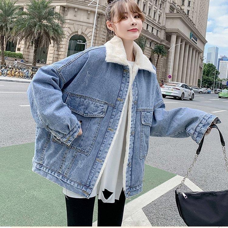 決算大セール レディース ジージャン デニムコート Gジャン デニムジャケット 裏起毛 防寒 ロング 21秋冬 正規 Www Superavila Com