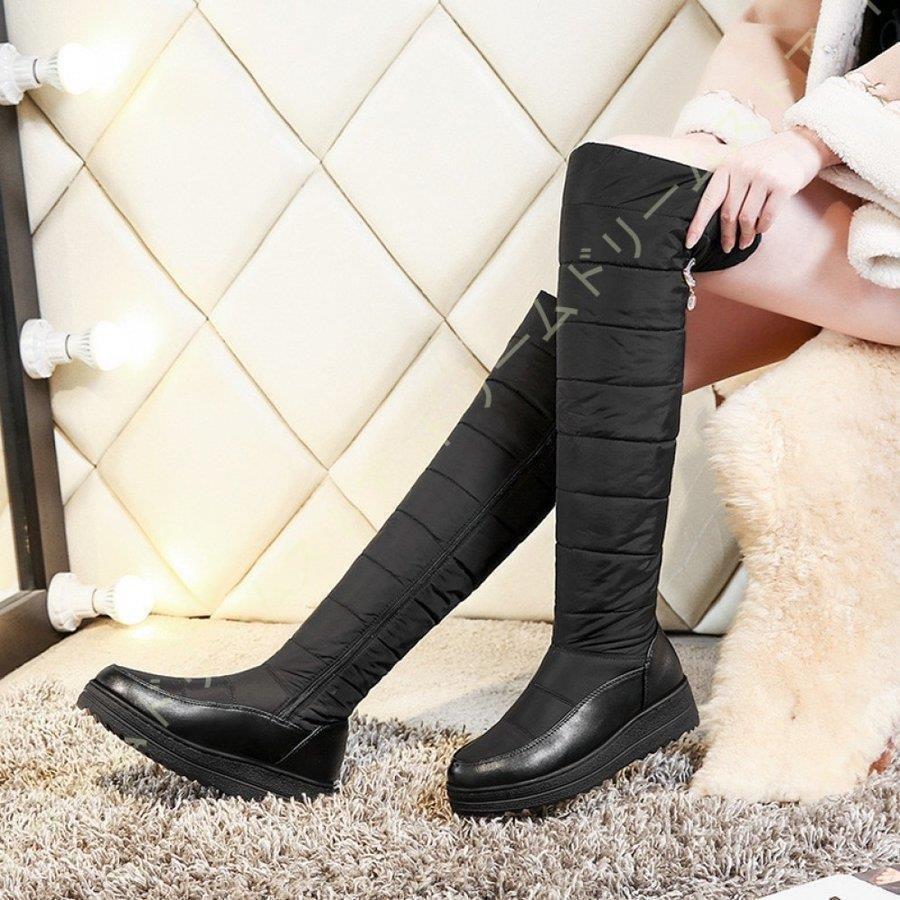 70 以上節約 スノーブーツ メンズ スノーシューズ レディース アウトドア ブーツ サイドジッパ ロングブーツ ニーハイブーツ 4cmヒール 防水 防滑 軽量 軽い 暖かい 裏起毛 Test Occar Pl