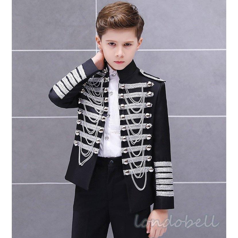 1 160cm コスプレ衣装 キッズ 子供 男の子 スーツ フォーマル ジャケット 宮廷服 王子様 貴族 服 イギリス衣装 演奏会 舞台 ステージ 衣装 ダンス衣装 毎日続々入荷