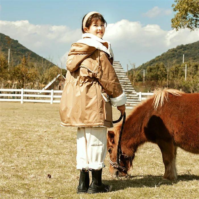 キッズ アウター 女の子 秋冬 裏起毛 ボア 親子 ジャケット キッズ 防寒 ボアジャケット 子供服 女の子 秋冬 厚手 もこもこ 通園 通学 幼稚園 小学生 中学生 韓 最安値に挑戦