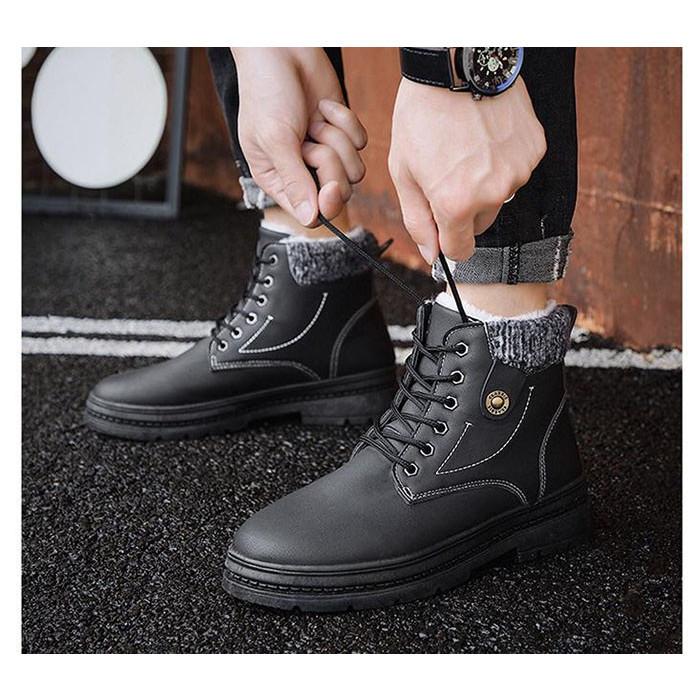 ショートブーツ メンズ 靴 シューズ スノーブーツ 紳士靴 厚底 カジュアル 秋冬 新作 防寒靴 アウトドア Wm0702a176 Baghome 通販 Yahoo ショッピング