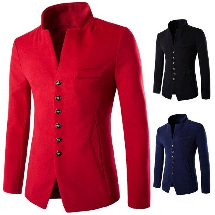 特価 チェスターコート メンズ Pコート ピーコート ステンカラーコート スリム 冬アウター 立ち襟 防寒服 メンズコート 冬着 メンズファション カジュアル 3色