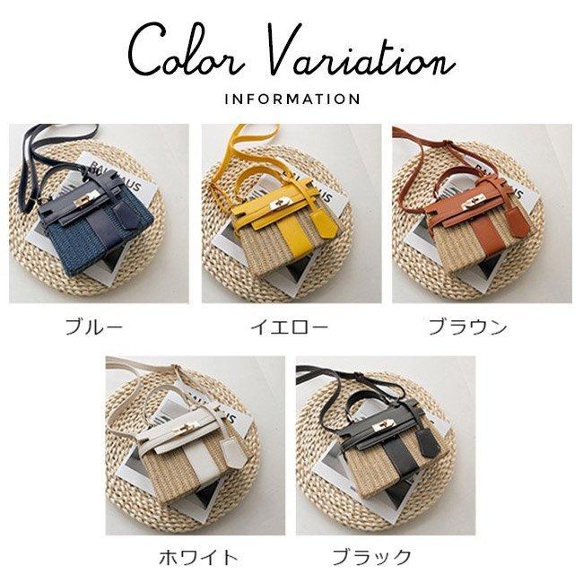 カゴバッグ ショルダーバッグ ハンドバッグ 肩掛けバッグ ストローバッグ 斜め掛けバッグ 2way 手持ち 草編み 高級感 可愛い おしゃれ 軽量 手提げ 春 夏 旅行|baghome|02