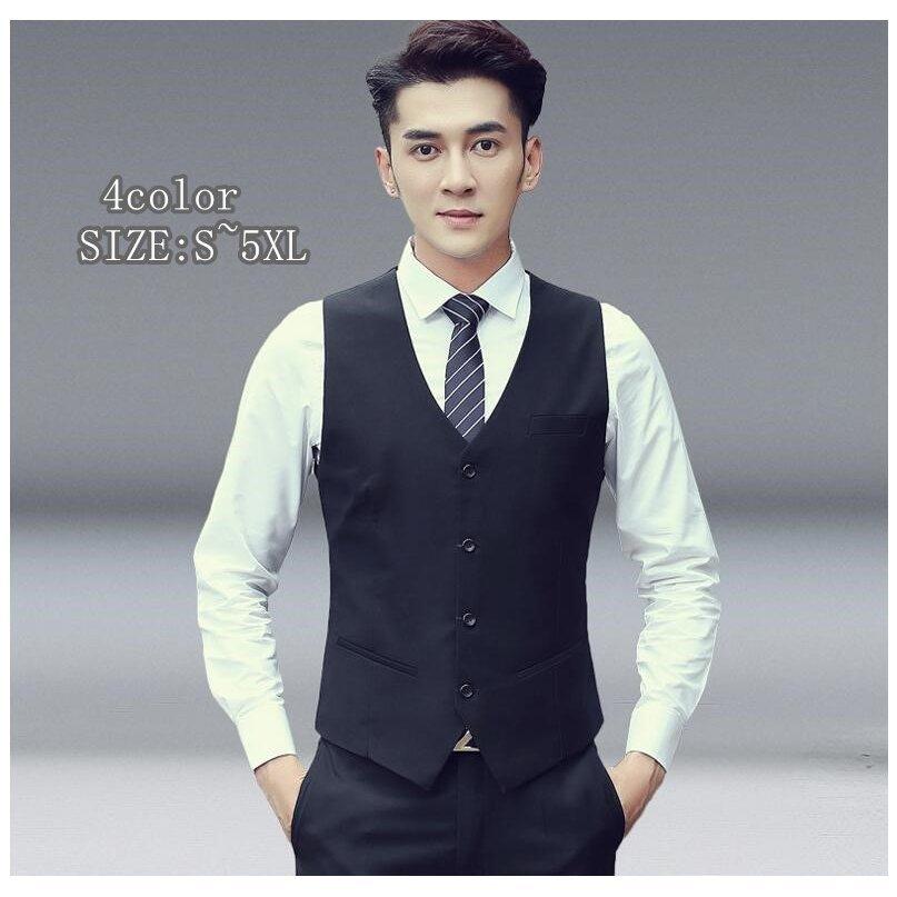 フォーマルベスト メンズベスト ビジネス カッコイイ メンズファッション ベスト 大きいサイズ カジュアル 結婚式 成人式