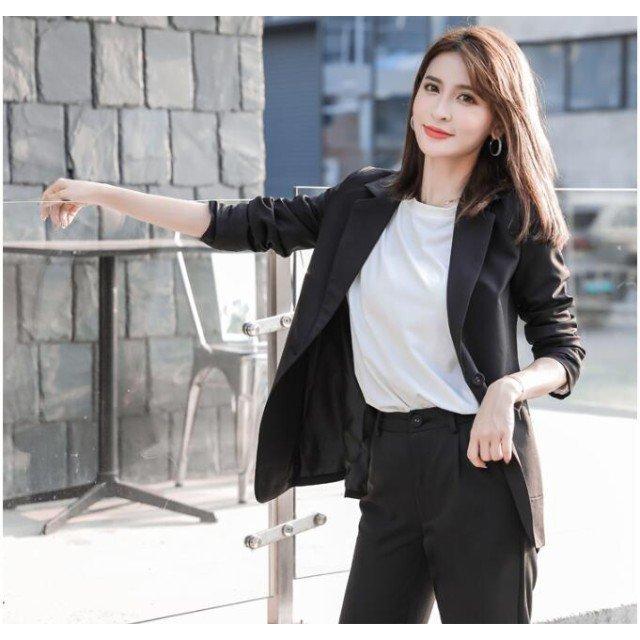 楽天ランキング1位 スーツ2点セット セレモニースーツ パンツスーツ レディース セットアップ 就職活動 ビジネ カジュアル オフィス 代30代40代 おしゃれ セットアップ サイズ M Www Fattoriabacio Com