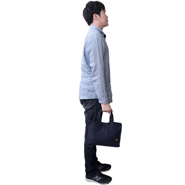 43 割引ブラック系宅配便配送 吉田カバンポータースモーキートートバッグsブラック トートバッグ バッグブラック系 Wulfydiving Re