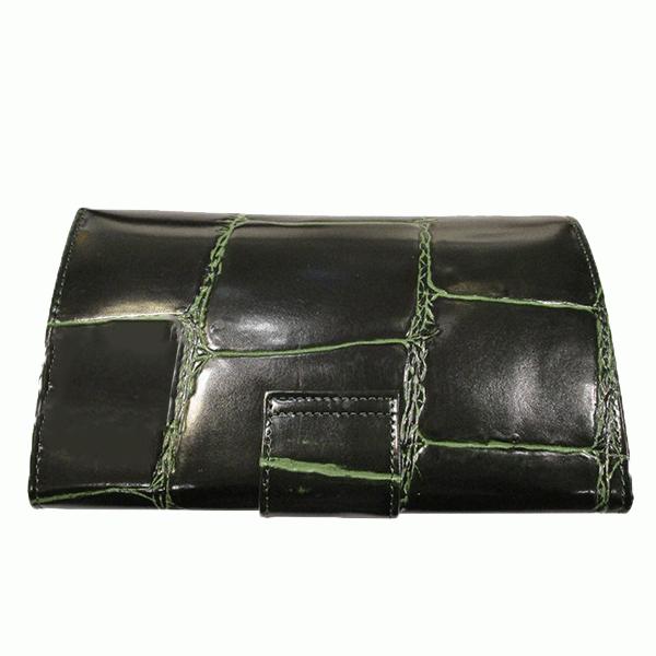 レディース 財布 REAL MIND リアルマインド クロコ型押し 牛革 手帳型  