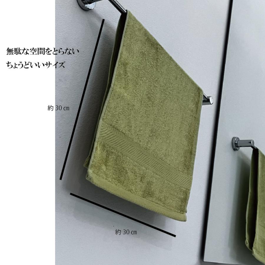 竹から生まれた バンブータオル ハーフサイズ 30×60cm 手拭きタオル