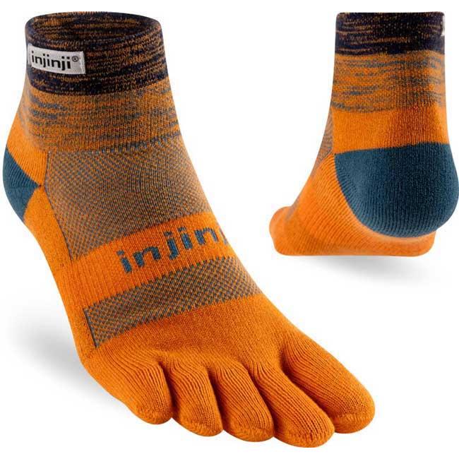 chaiさま injinji トレイル ミッドウェイト ミニクルー 5本指 ランニング