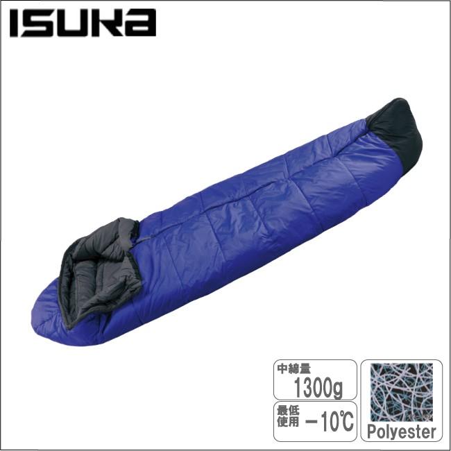 シュラフ 寝袋 化繊マイクロライト スリーピングバッグ Isuka イスカ スノートレック1300 ロイヤルブルー Isuka バッグパックス 通販 Yahoo ショッピング