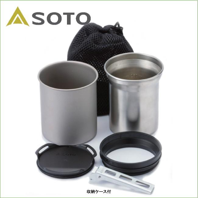 ソト Sod520 サーモスタッグ Soto キャンプ用品 クッカー コッヘル 鍋 キャンプ鍋セット Soto Sod520 バッグパックス 通販 Yahoo ショッピング