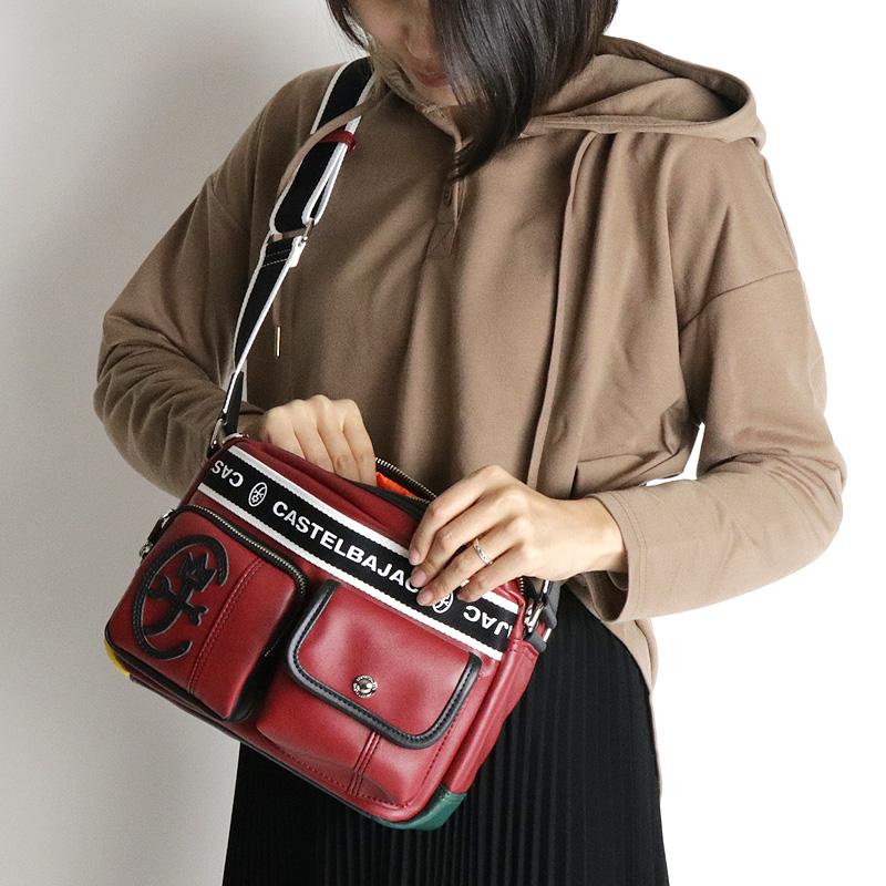 ✨未使用品✨ カステルバジャックドミネ Dominer ショルダーバッグ CASTELBAJAC（カステルバジャック） Dominer ドミネ ミニショルダー