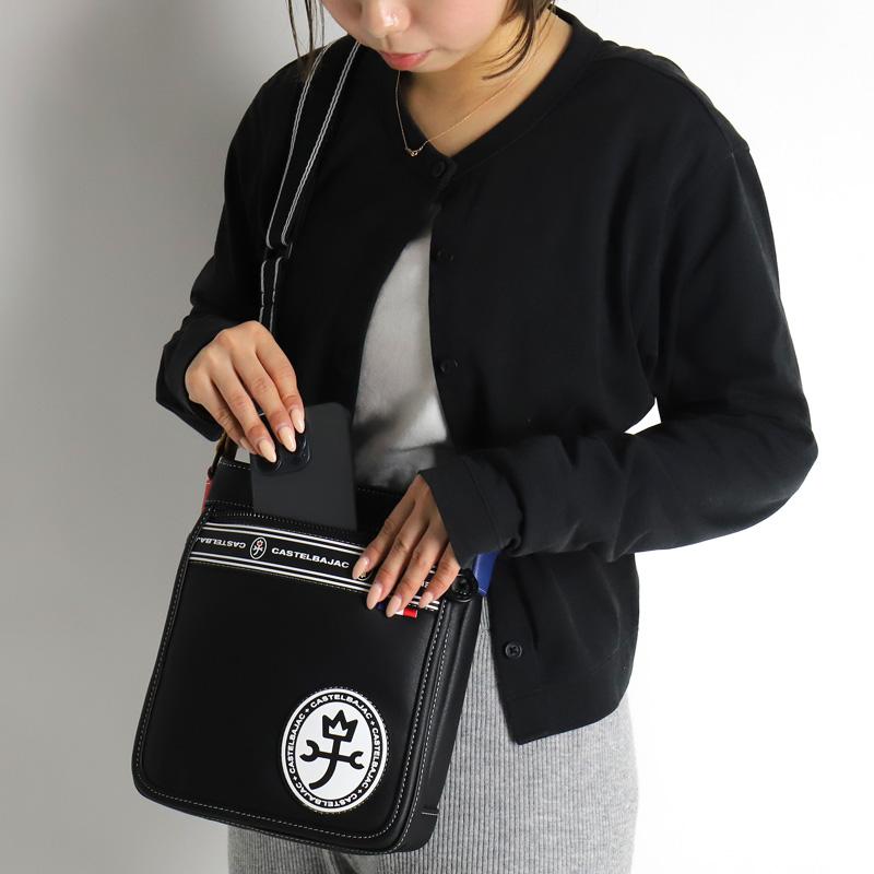 新品CASTELBAJAC カステルバジャック ショルダーバッグ CASTELBAJAC（カステルバジャック） ルックス ミニショルダーバッグ