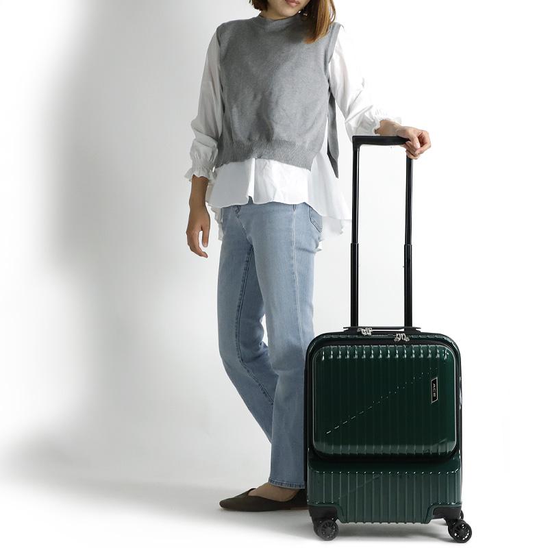 Ace（エース） クレスタ スーツケース 34L 45cm 3.1kg 1〜3泊 4輪 TSA