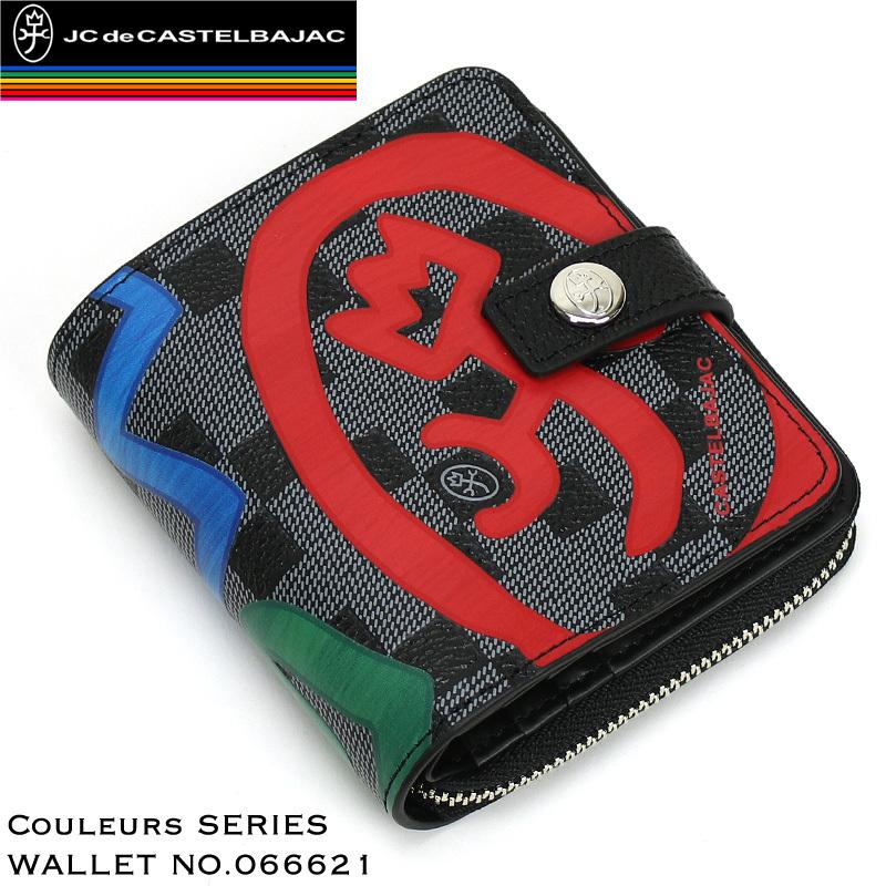 CASTELBAJAC 送料無料 カステルバジャック Couleurs クラー 二つ折り  