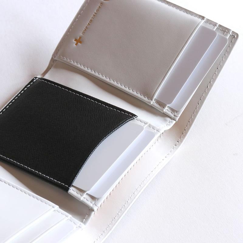 CASTELBAJAC カステルバジャック Bijoux ビジュー 三つ折り財布 小銭入れあり ミニ財布 097603 レザー 牛革 革小物 モノグラム メンズ レディース