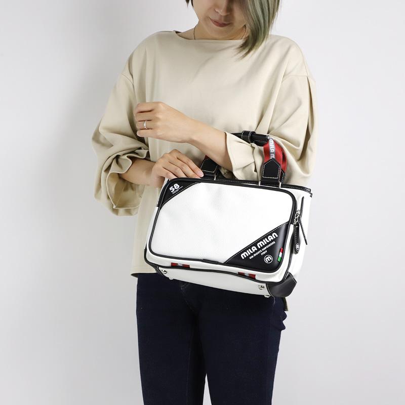 mila milan TRUST トラスト ドライビングトートバッグ 美品 mila milan（ミラ・ミラン） TRUST トラスト ドライビングトートバッグ