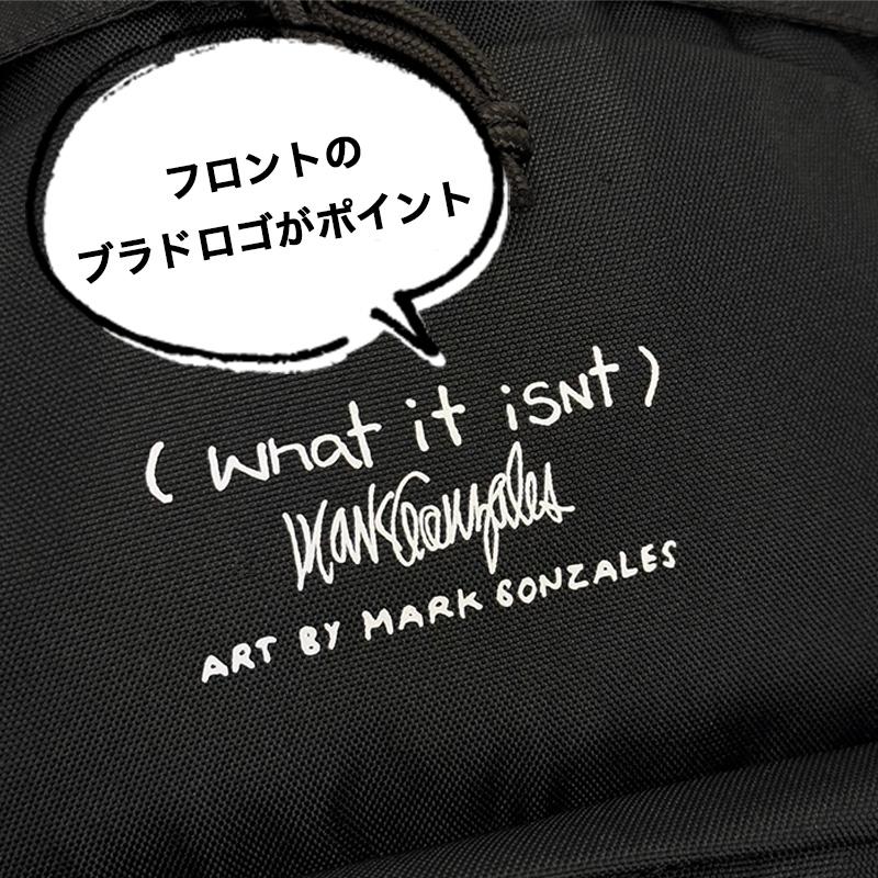 (What it isNt) ART BY MARK GONZALES (ワットイットイズント)アート・バイ・マークゴンザレス リュック デイパック 2H9-62136 23L B4 PC収納｜bagshoparr｜08