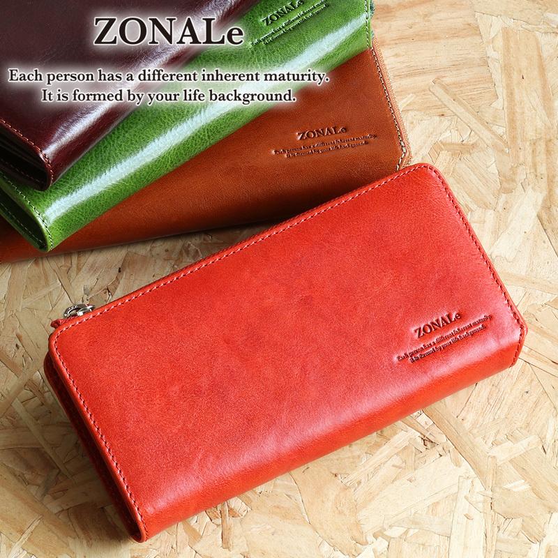 ZONALe（ゾナール） 送料無料 RENZINA レンジナ L字ファスナー長財布