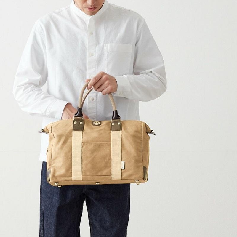 帆布工房 はんぷこうぼう TRIPLINE ボストンバッグ ショルダーバッグ