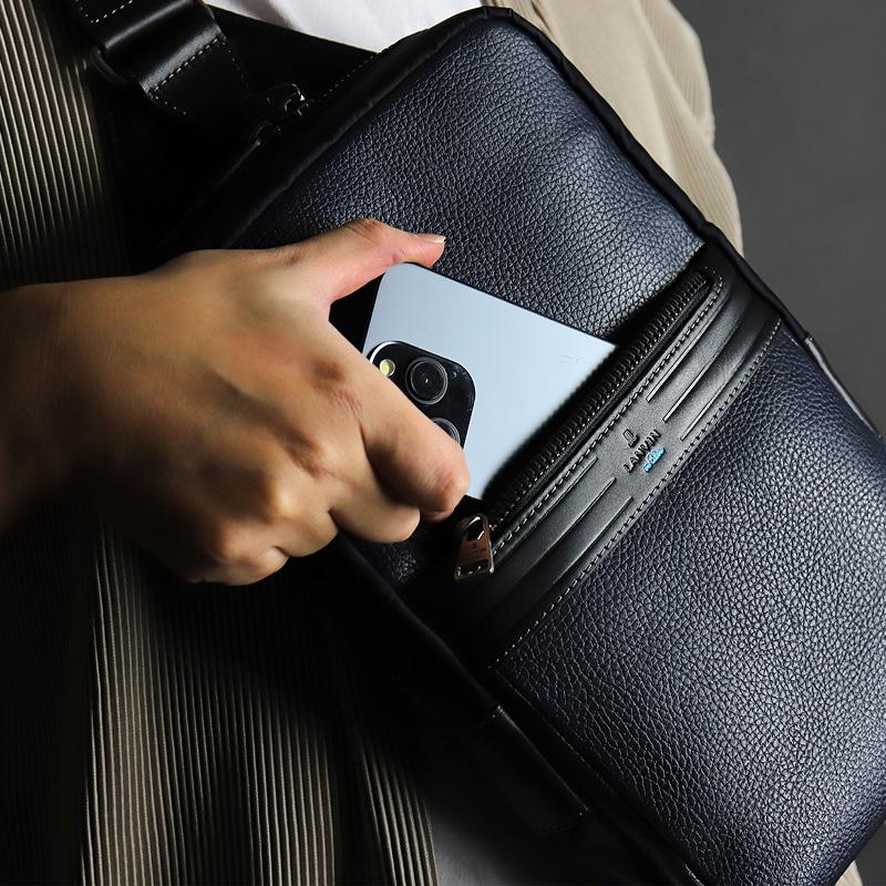 LANVIN en Bleu ランバンオンブルー Rate レイト ボディバッグ ワン 