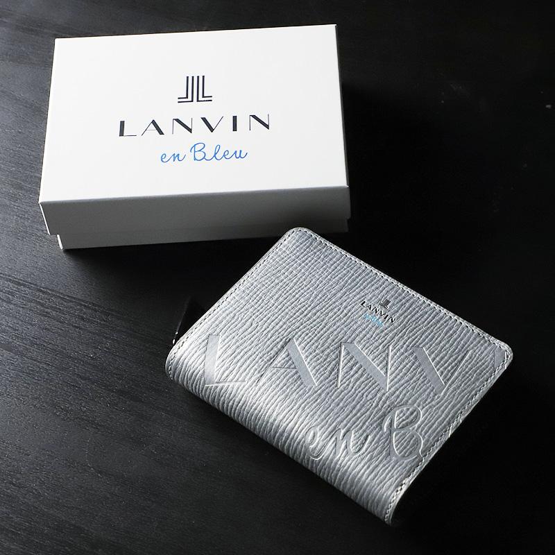 LANVIN en Bleu 限定品 ランバンオンブルー 二つ折り財布 バトラー小物