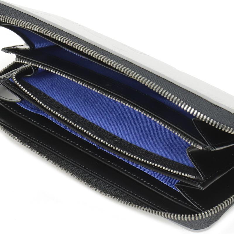 LANVIN en Bleu 限定品 ランバンオンブルー ラウンドファスナー長財布