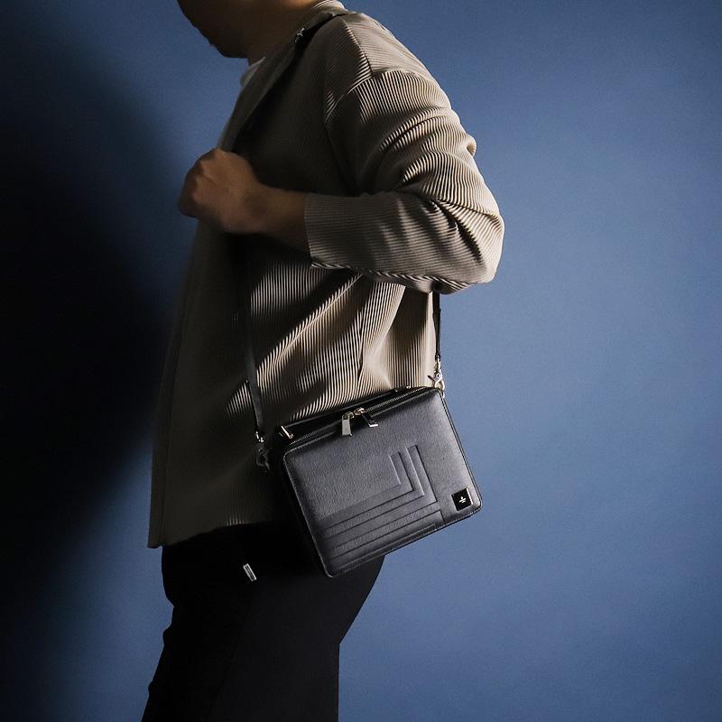 LANVIN en Bleu ランバンオンブルー Fizz フィズ ミニショルダーバッグ