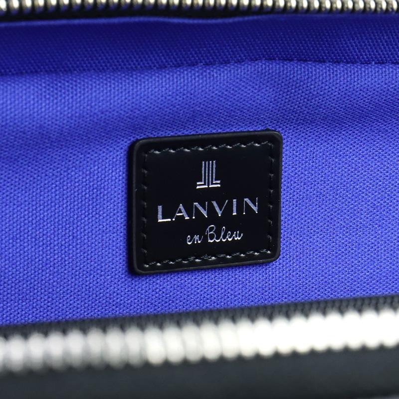 LANVIN en Bleu ランバンオンブルー ZEBDA ゼブダ クラッチバッグ セカンドバッグ 2ルーム 529212 軽量 牛革 本革 レザー 通勤 ビジネス 冠婚葬祭 メンズ｜bagshoparr｜18