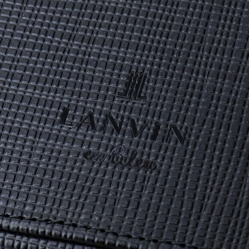 LANVIN en Bleu ランバンオンブルー ZEBDA ゼブダ クラッチバッグ セカンドバッグ 2ルーム 529212 軽量 牛革 本革 レザー 通勤 ビジネス 冠婚葬祭 メンズ｜bagshoparr｜14