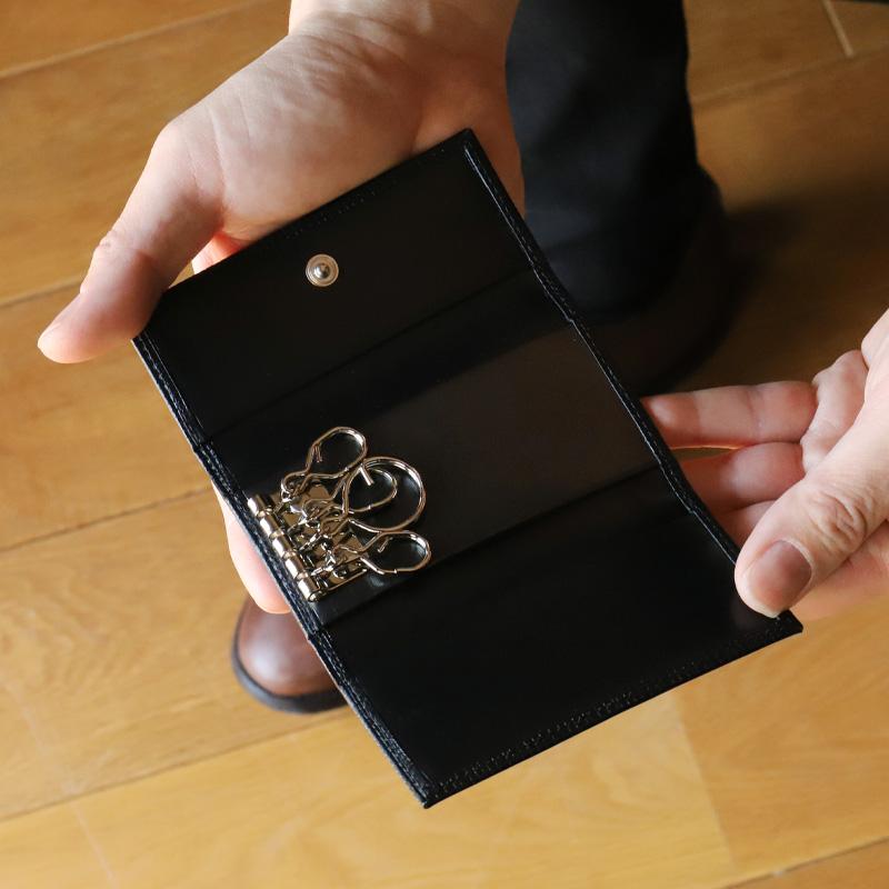 LANVIN en Bleu ランバンオンブルー ゼブダ キーケース 4連 529612 牛革 本革 レザー 革小物 メンズ 正規品 正規販売店