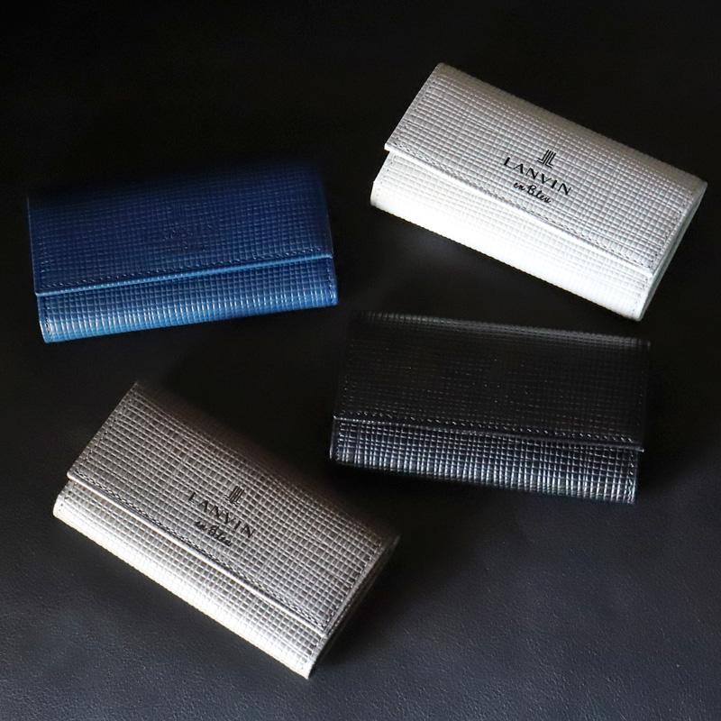 LANVIN en Bleu ランバンオンブルー ゼブダ キーケース 4連 529612 牛革 本革 レザー 革小物 メンズ 正規品 正規販売店