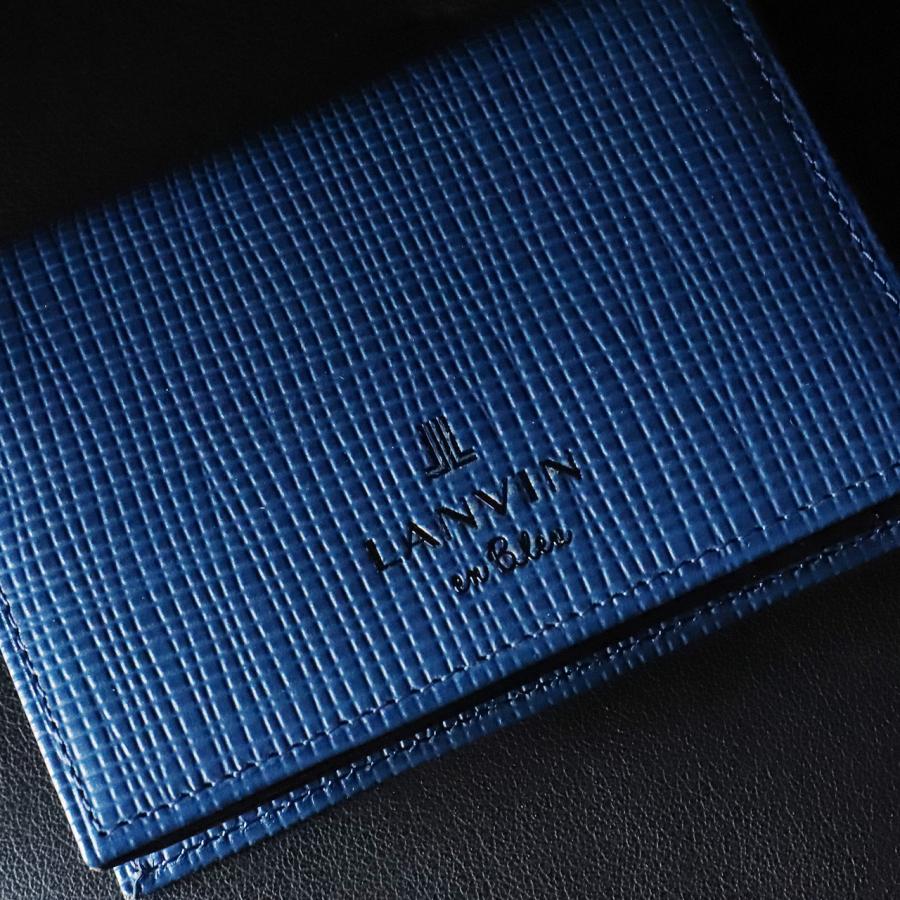 LANVIN en Bleu ランバンオンブルー ゼブダ カードケース 名刺入れ