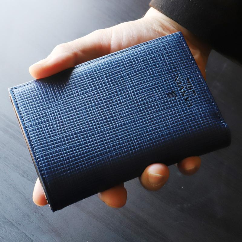LANVIN en Bleu ランバンオンブルー ゼブダ 二つ折り財布 小銭 LANVIN en Bleu ランバンオンブルー ゼブダ 二つ折り財布 小銭