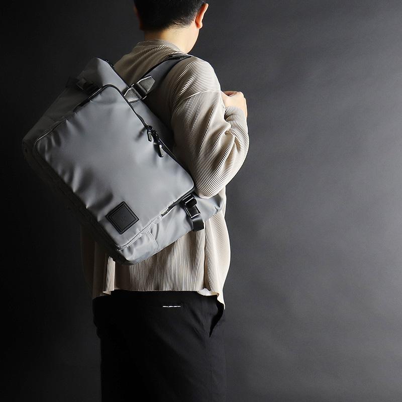 LANVIN en Bleu ランバンオンブルー SHORT ショート トートバッグ B4 撥水 軽量 541301 メンズ レディースの画像