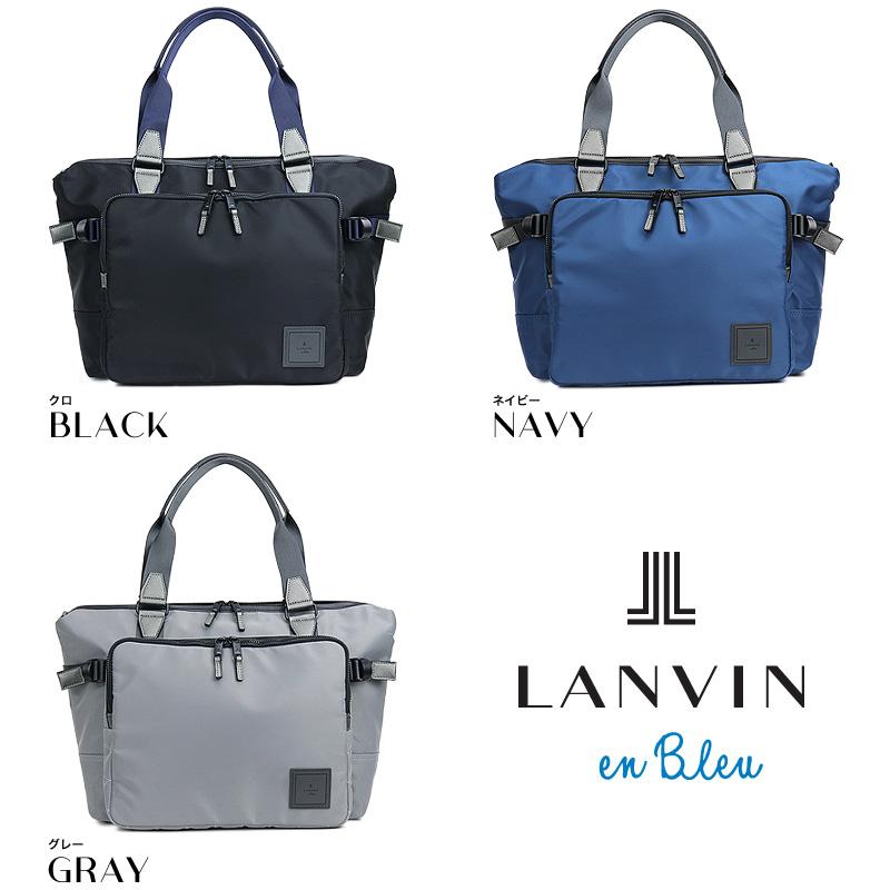LANVIN en Bleu ランバンオンブルー SHORT ショート トートバッグ B4 撥水 軽量 541301 メンズ レディースの画像