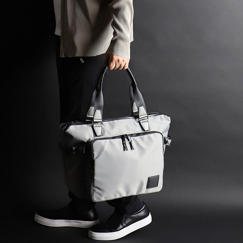 LANVIN en Bleu ランバンオンブルー SHORT ショート トートバッグ B4 撥水 軽量 541301 メンズ レディースの画像