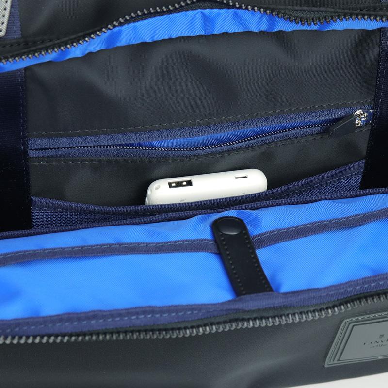 LANVIN en Bleu ランバンオンブルー SHORT ショート トートバッグ B4 撥水 軽量 541301 メンズ レディースの画像