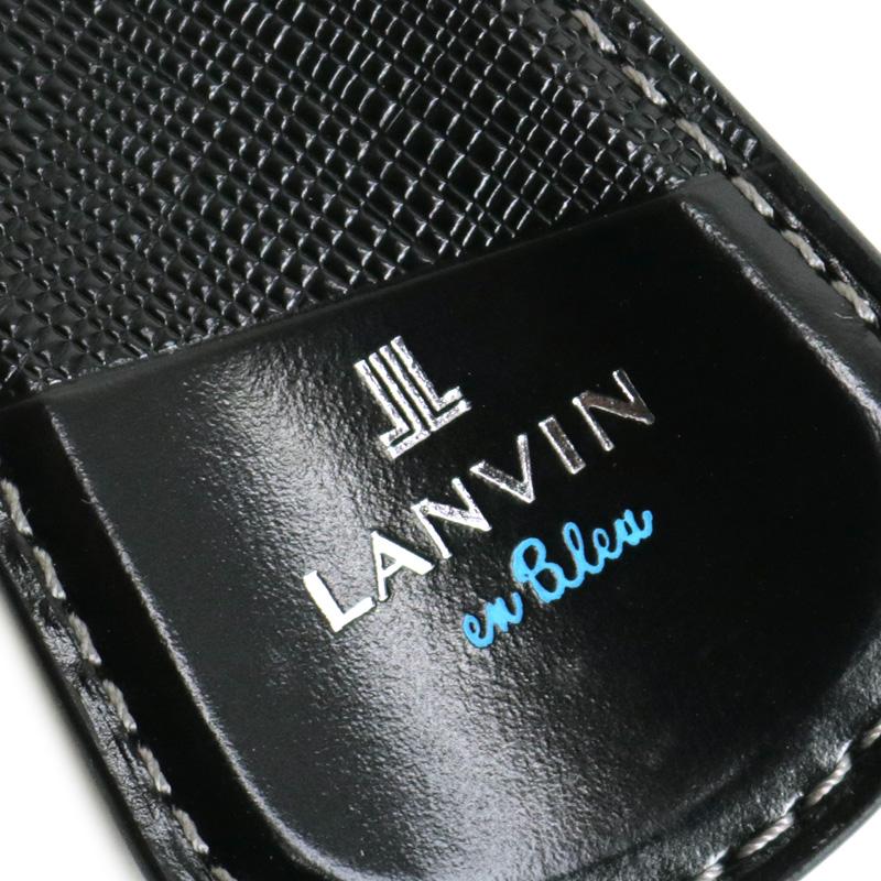 LANVIN en Bleu ランバンオンブルー パーシャル キーホルダー 4連 スマートキー シューホーン 靴ベラ 555617 レザー 牛革 革小物 メンズ｜bagshoparr｜08