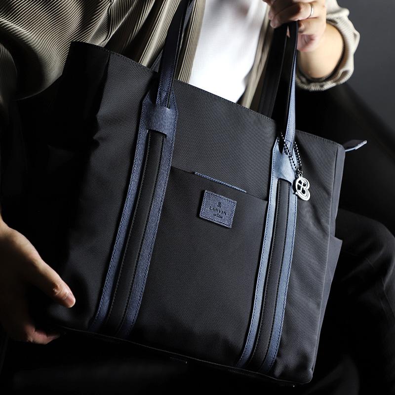 LANVIN en Bleu ランバンオンブルー DROP ドロップ トートバッグ LANVIN en Bleu ランバンオンブルー DROP ドロップ トートバッグ