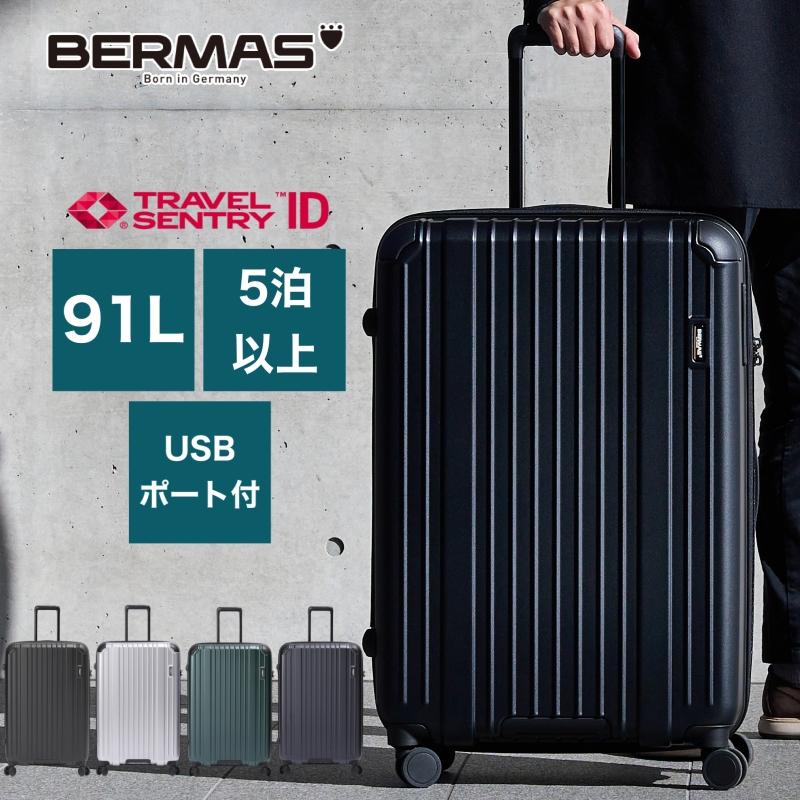 BERMAS キャリーケース BERMAS バーマス スーツケース キャリーケース 91L 68cm 4.6kg 5