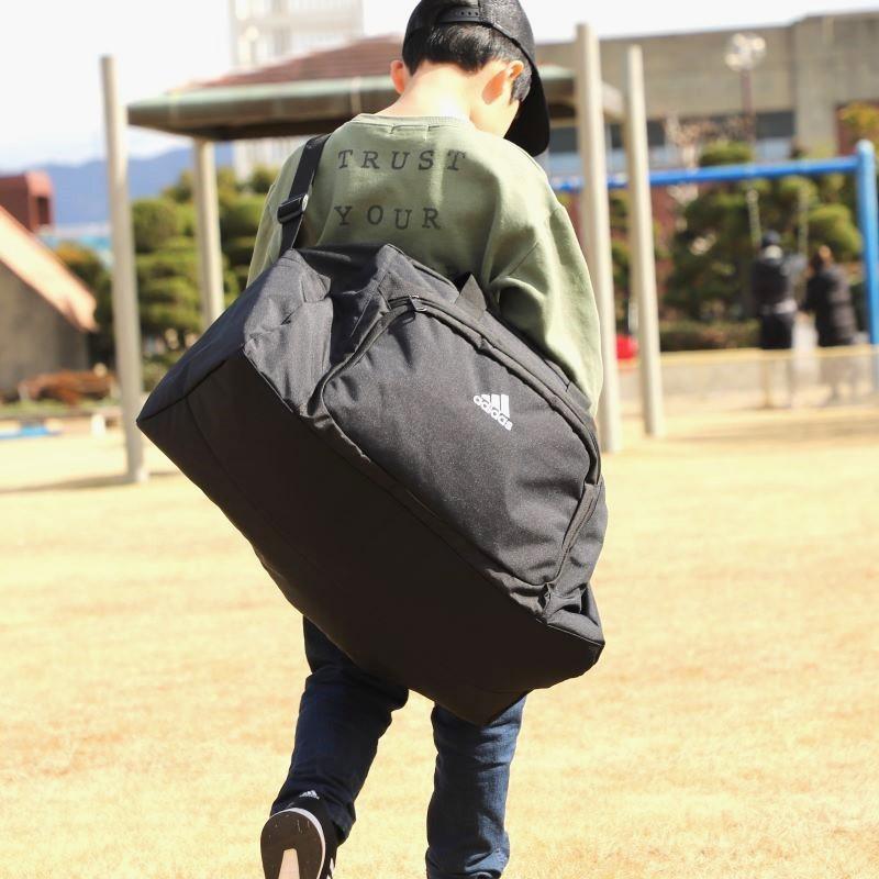 adidas アディダス アーニー ボストンバッグ ショルダーバッグ 2WAY 48L 63797 2泊 3泊 メンズ レディース キッズ ジュニア 男の子 女の子_5