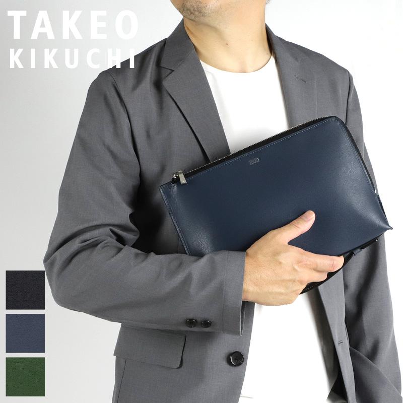 TAKEO KIKUCHI（タケオキクチ） MAX マックス クラッチバッグ セカンド
