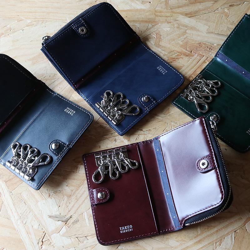 【特価商品】キーケース マックス メンズ TAKEO KIKUCHI（タケオキクチ） MAX マックス キーケース 4連 小銭入れ