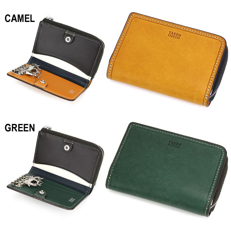 TAKEO KIKUCHI（タケオキクチ） MARGO2 マルゴ2 キーケース 4連 小銭