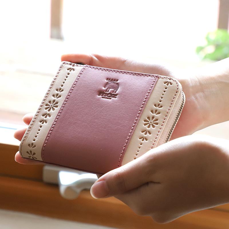 小物 mois 楽天市場】moz モズ ミニ財布 L字ファスナー l型 レディース 本革
