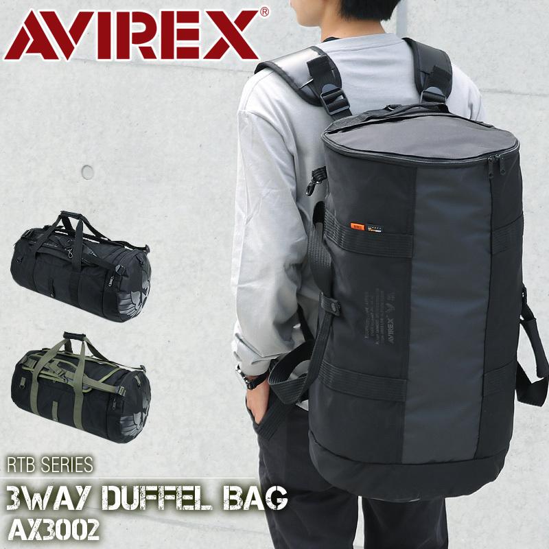AVIREX（アヴィレックス） RTB アールティービー 3WAYダッフルバッグ
