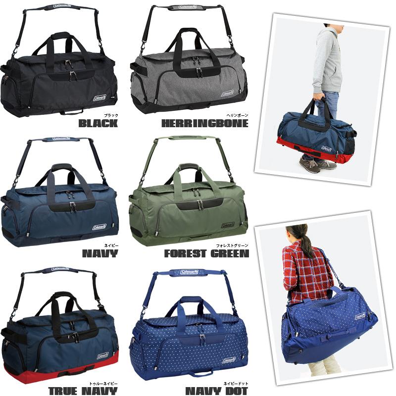 Coleman カモフラージュ ボストンバッグ Coleman（コールマン） TRAVEL トラベル BOSTON BAG LG ボストンバッグ